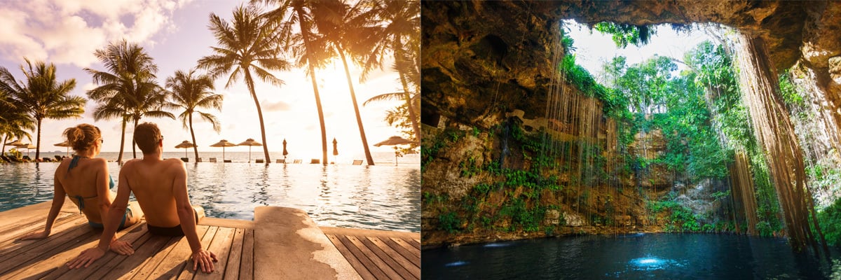 Beautiful cenote destination